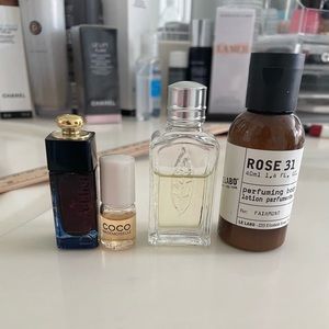 LE LABO LOCCITANE COCO MADEMOISELLE DIOR ADDICT